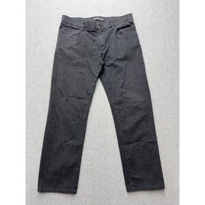 Vince Jeans Mens 32x29 Gray Charcoal Wash Straight Leg Stretch Denim Pants USA